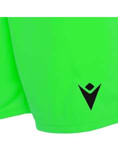 Pantalón entrenamiento Macron verde flúor 2