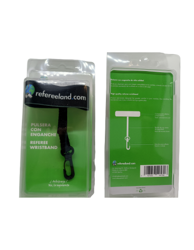 Pulsera con enganche para silbato RefereeLand