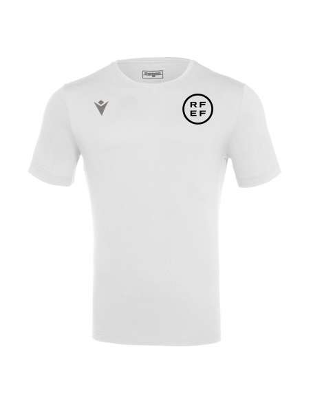 Camiseta paseo Macron Blanca