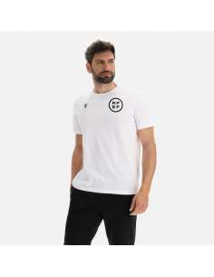 Camiseta paseo Macron Blanca 2