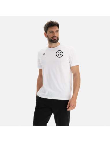 Camiseta paseo Macron Blanca