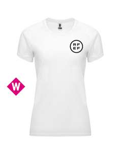 Camiseta Técnica Entrenamiento WOMAN blanco RFEF