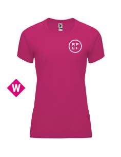 Camiseta Técnica Entrenamiento WOMAN rosa RFEF