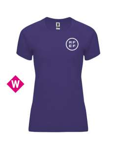 Camiseta Técnica Entrenamiento morado WOMAN RFEF