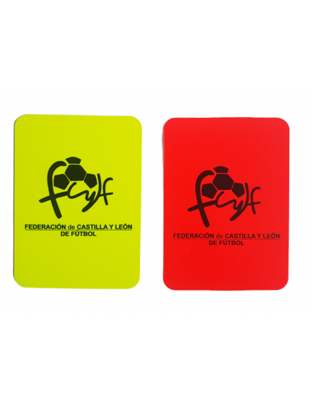 Tarjeta Amarilla y Roja Castilla León
