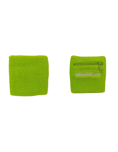 Muñequeras colores partidos / entrenamientos con bolsillo