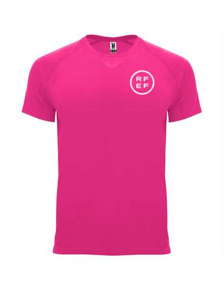 Camiseta RFEF técnica Rosa