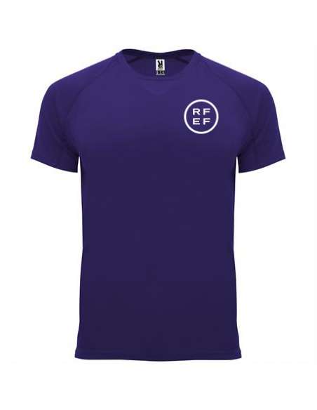 Camiseta RFEF técnica morado