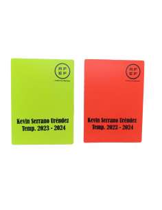 Tarjetas RFEF personalizadas - NUEVO MODELO