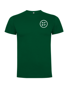 Camiseta Paseo Verde botella RFEF