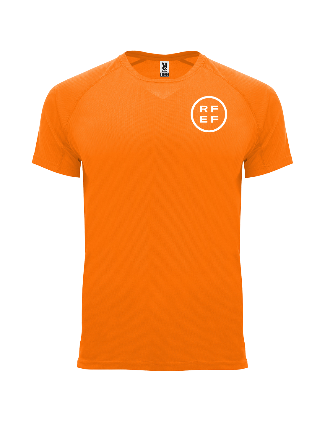 Camiseta técnica entrenamiento naranja RFEF