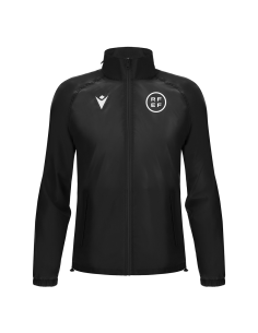 Chubasquero negro RFEF Macron 24