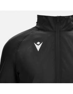 Chubasquero negro RFEF Macron 24 2