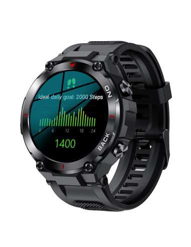SmartWatch GPS Entrenamiento negro