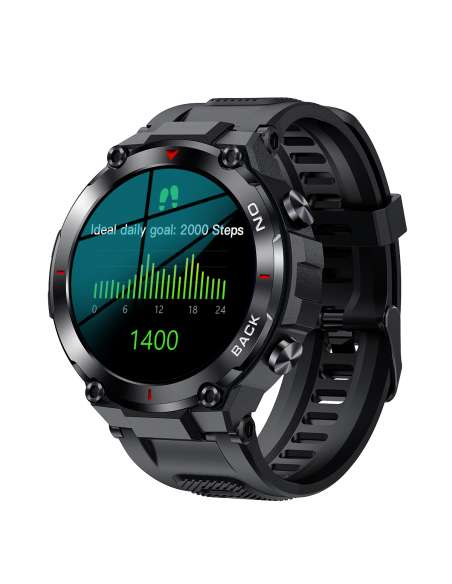 SmartWatch GPS Entrenamiento negro