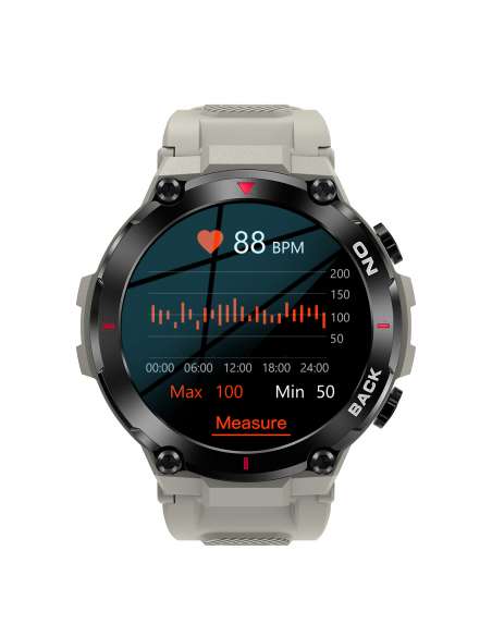 SmartWatch GPS Entrenamiento gris