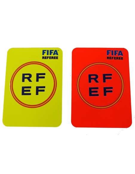 Tarjetas RFEF Fifa Referee