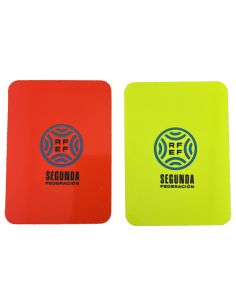 Tarjetas Logo Segunda RFEF personalizadas