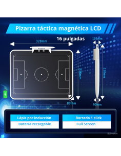 Pizarra táctica prepartido LCD