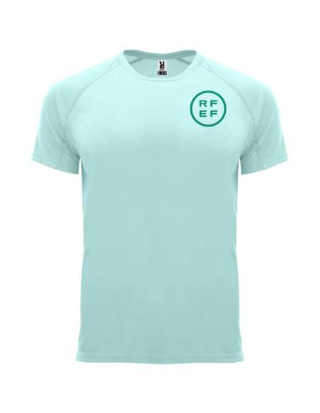 Camiseta técnica entrenamiento verde menta RFEF