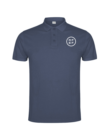 Polo Azul Denim RFEF 2025