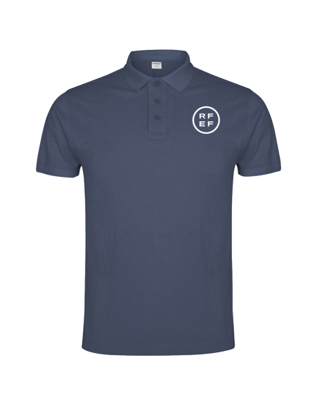 Polo Azul Denim RFEF 2025