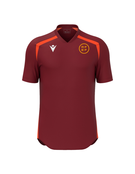 Camiseta Entrenamiento Cardinal Orange RFEF 2025