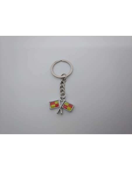 Llavero Banderín AA cuadros