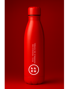Botella térmica acero Rojo RFEF