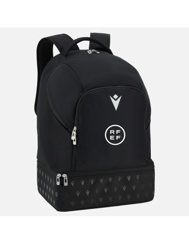 Mochila RFEF Sport 2026 con zapatillero NEGRO