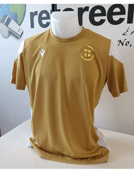 Ed. Limitada Camiseta Entrenamiento GOLD RFEF