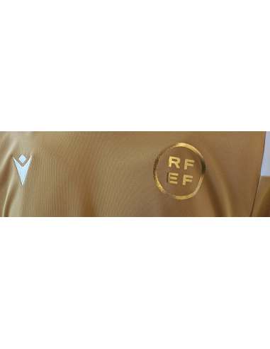 Ed. Limitada Camiseta Entrenamiento GOLD RFEF