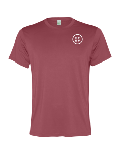 Camiseta técnica Rojo baya transpirable