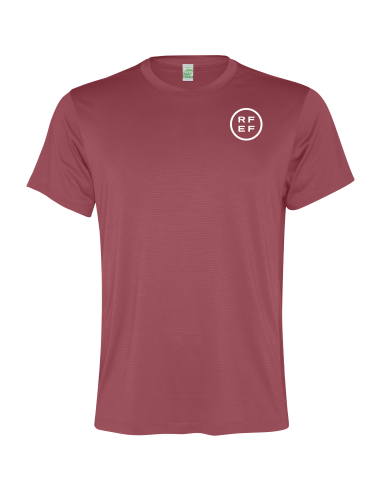 Camiseta técnica Rojo baya transpirable