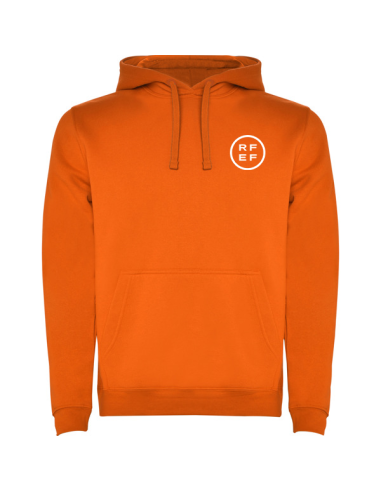 Sudadera Paseo Naranja RFEF