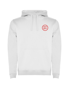Sudadera Paseo blanco RFEF