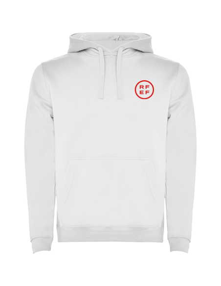 Sudadera Paseo blanco RFEF