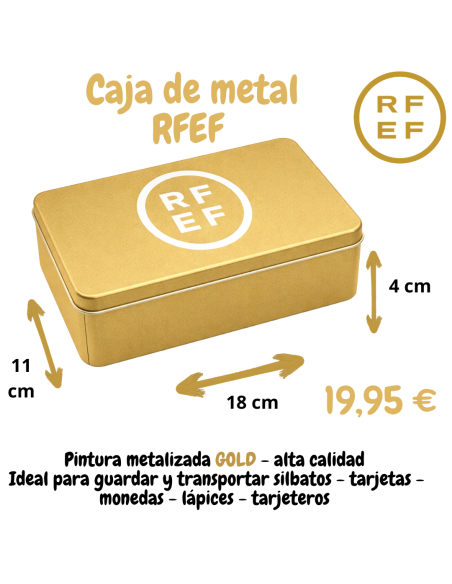 copy of Caja de metal RFEF - Alta Calidad