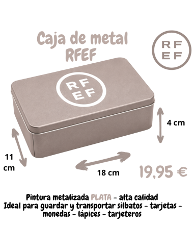 copy of Caja de metal RFEF - Alta Calidad