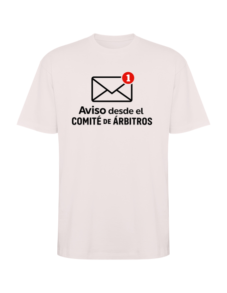 copy of Camiseta paseo Aviso del Comité blanco original