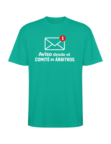 copy of Camiseta paseo Aviso del Comité blanco original