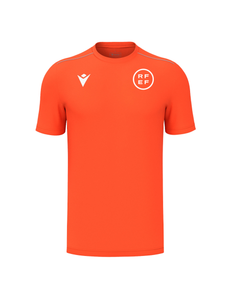 Camiseta entrenamiento Macron RFEF CTA Naranja serig