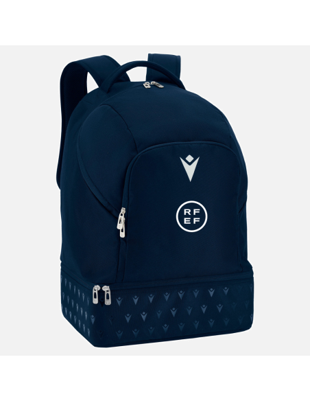 Mochila RFEF Sport 2026 con zapatillero MARINO