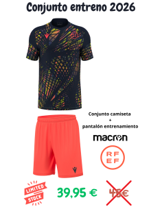 Conjunto Camiseta coral RFEF + pantalón