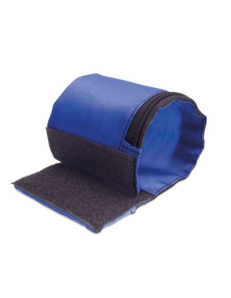 Muñequera guardallave azul