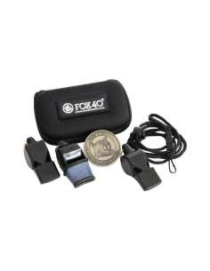 Pack 3 silbatos con estuche y moneda exclusiva