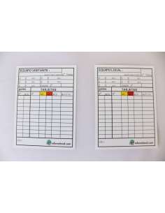 15 cartulinas anotaciones