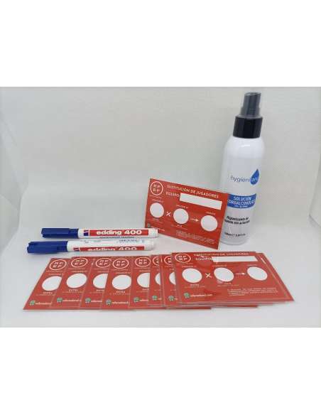 Pack tarjetas Sustitución